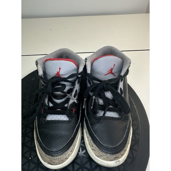 Air Jordan 3 Retro Black Cement 2024 Preschool Size 11c Dm0966-010 - Picture 2 of 7